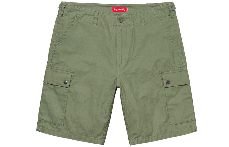 Image of Supreme SS20 Week 14 Cargo Short 'Olive Green Black' SUP-SS20-680