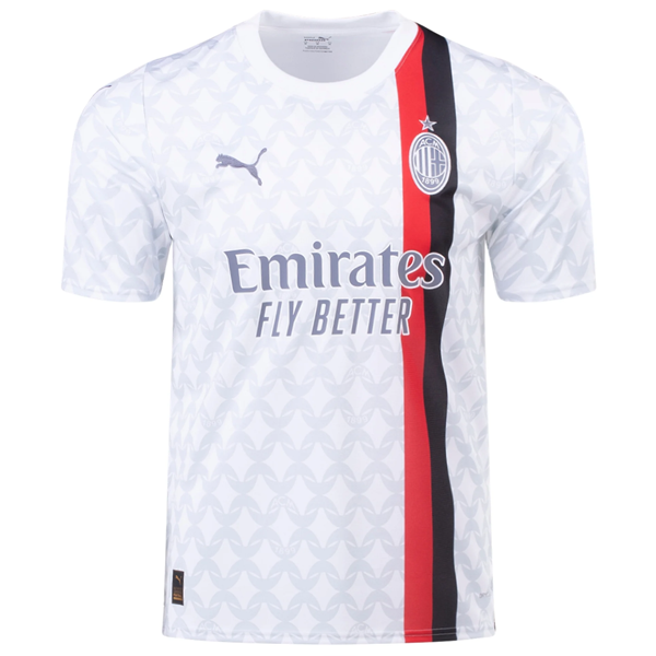 Puma AC Milan Away Jersey 23/24 (Puma White/Feather Grey)