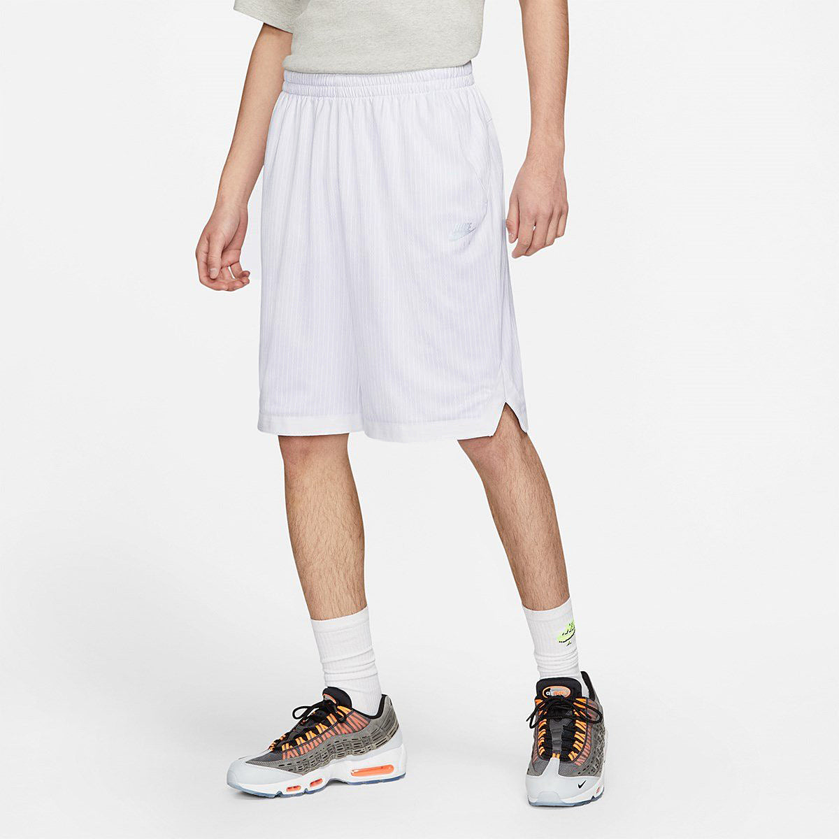 Nike Air x Kim Jones Crossover Reflective Logo Stripe Sports Shorts Asia Edition