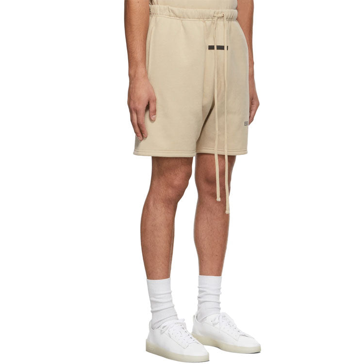 Fear of God Essentials FW21 Fleece Sweat Shorts Beige FOG-FW21-120
