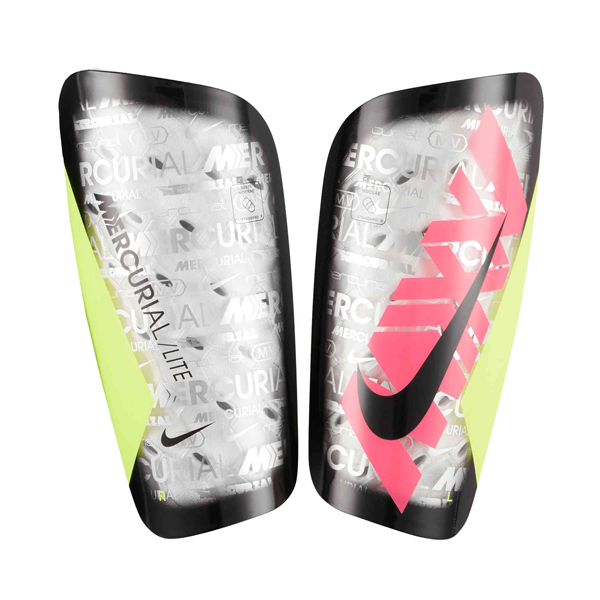 Nike Mercurial Lite 25 Shin Guard (Clear/Hyper Pink)