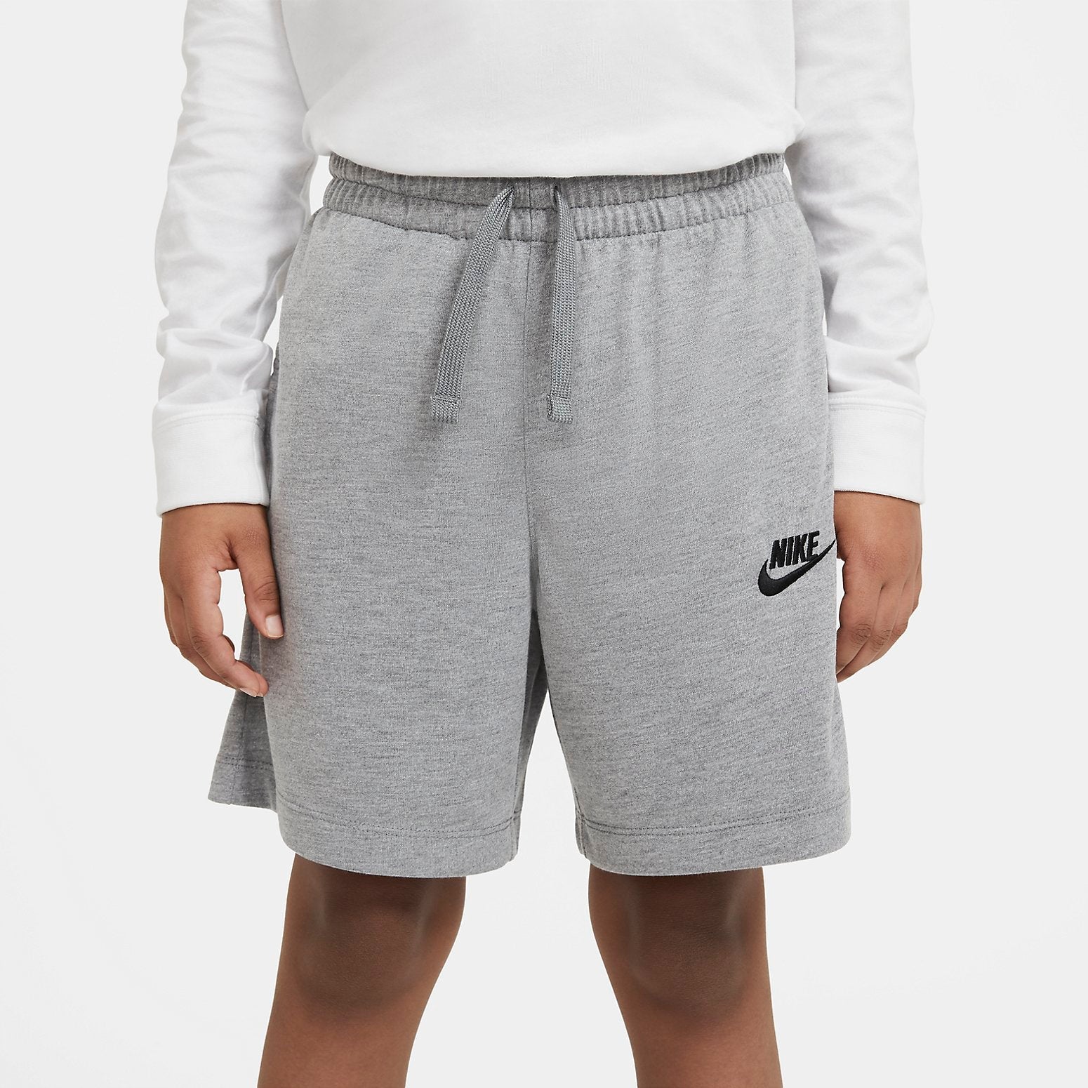 (GS) Nike Jersey Sportswear Shorts 'Grey' DA0806-091