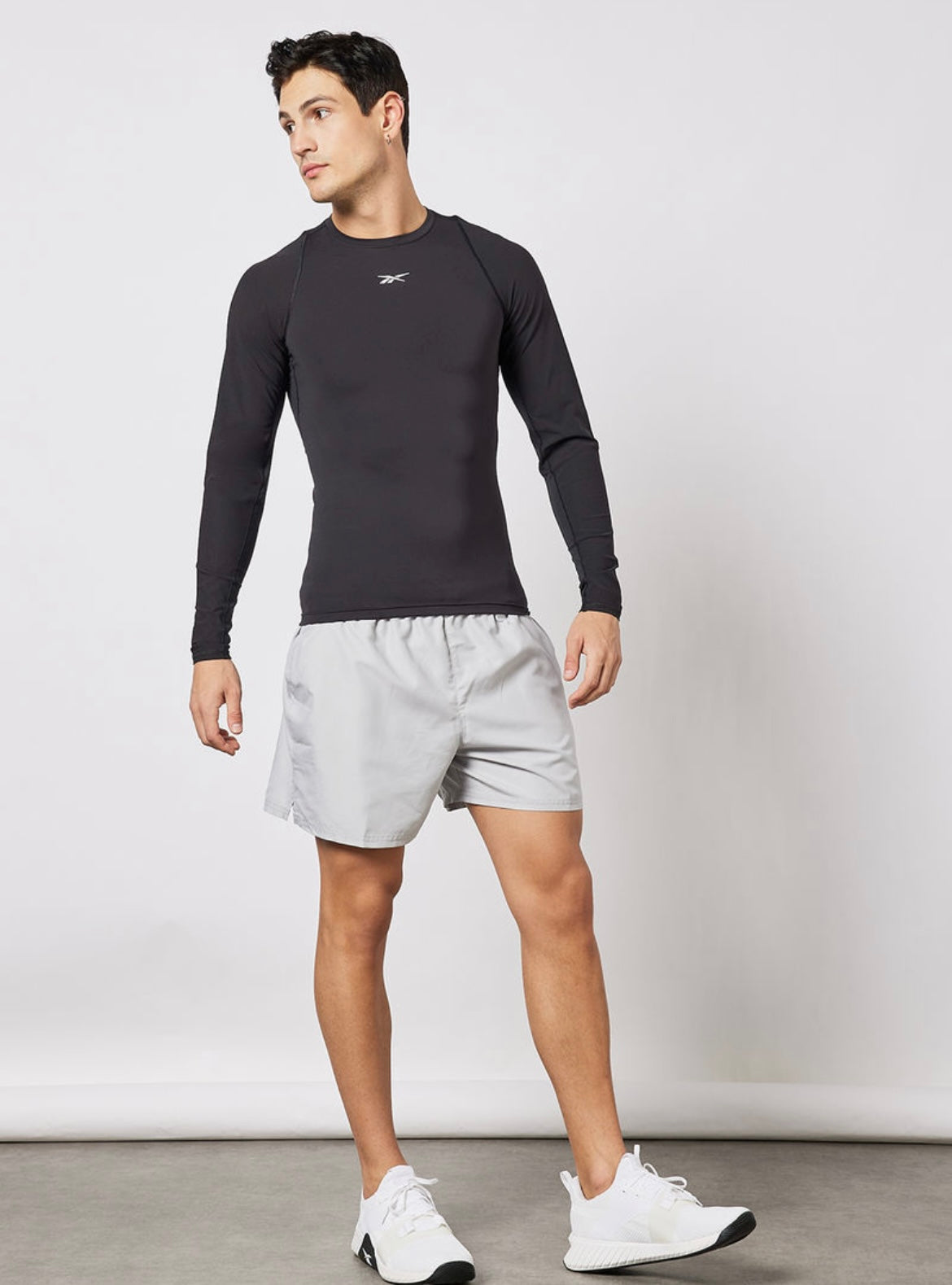 Reebok Fitness Compression Long Sleeve T-Shirt