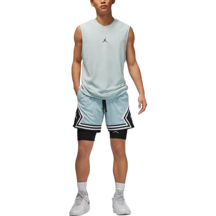 Image of Men's Air Jordan Sport Dri-FIT Logo Printing Moisture Conduction Quick Dry Gym S