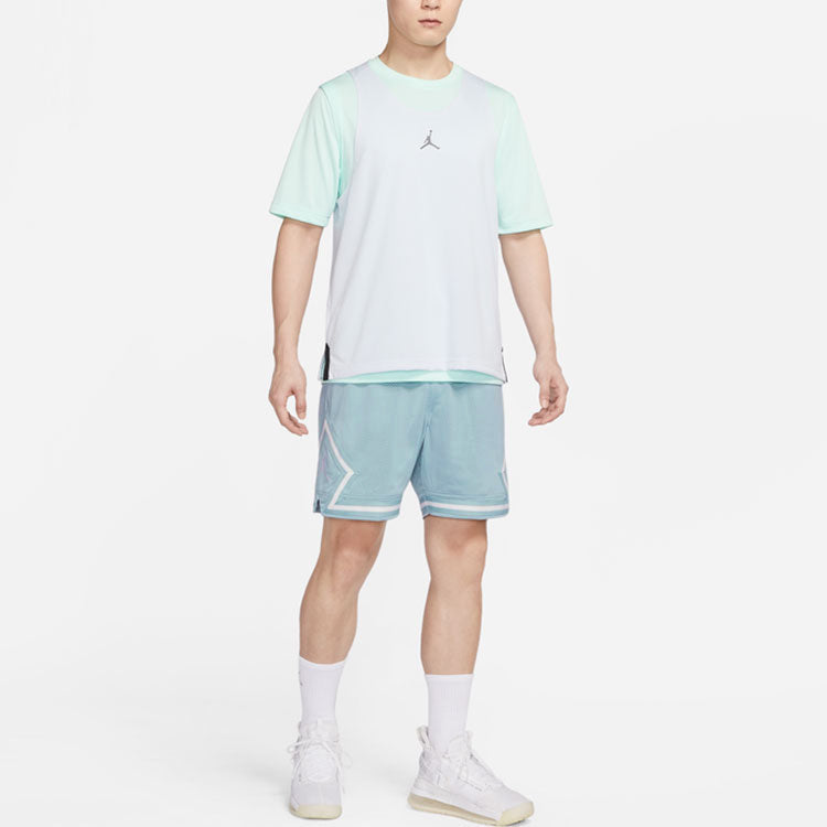 Image of Men's Air Jordan Casual Sports Breathable Solid Color Shorts Gray DM1369-366