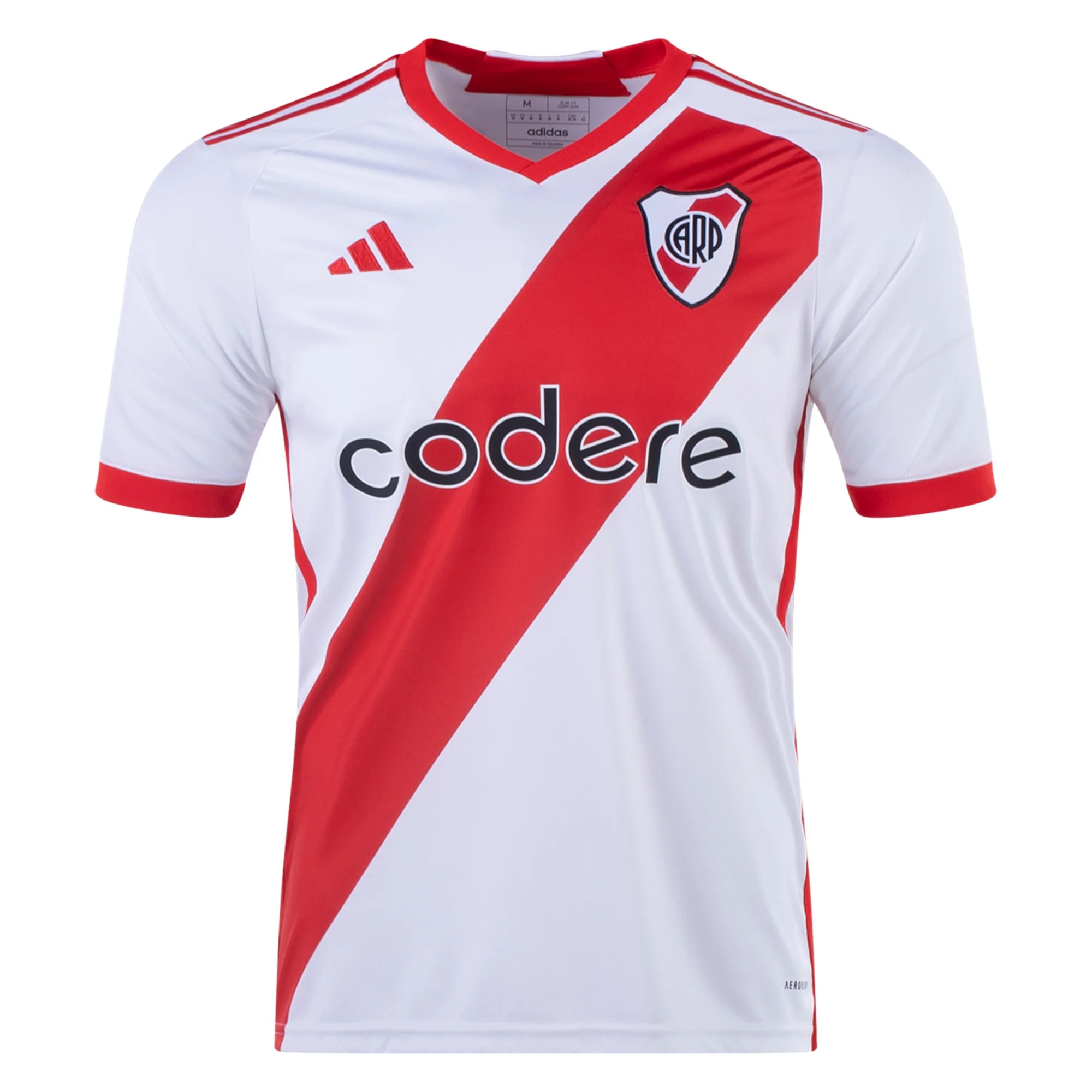 Image of adidas River Plate Home Jersey 23/24 (White/Red)