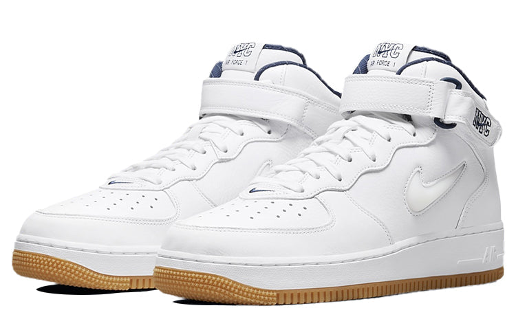 Image of Nike Air Force 1 Mid Jewel QS 'NYC - Yankees' DH5622-100