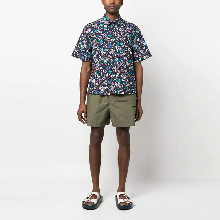 Image of Off-White – Trainingsshorts mit Pfeilumriss OMUX002S23FAB0015610