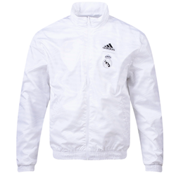 Image of adidas Real Madrid Reversible Anthem Jacket (White)