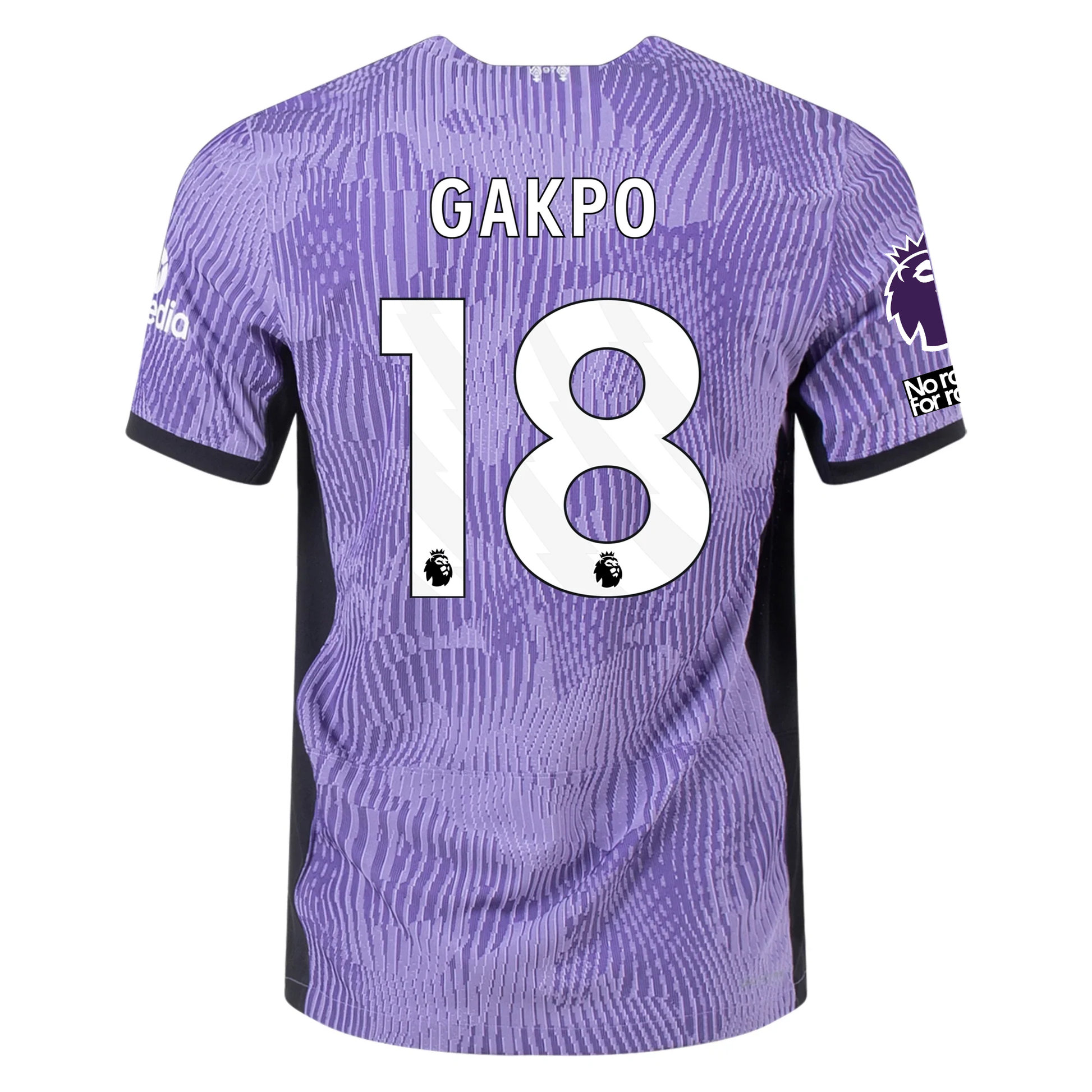 Nike Liverpool Authentic Cody Gakpo Match Vaporknit Third Jersey w/ EPL + No Roo