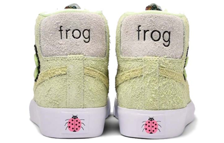 Image of Nike Frog Skateboards x Blazer Mid SB QS 'Frog Skateboards' AH6158-300