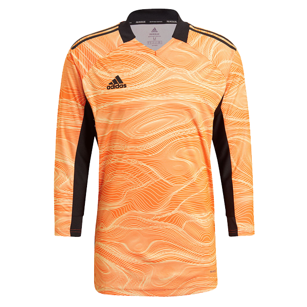Image of adidas Mens Condivo 21 Goalkeeper Jersey (Orange/Black)