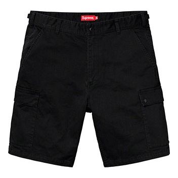 Image of Supreme SS19 Cargo Short Casual Shorts Unisex Black SUP-SS19-942