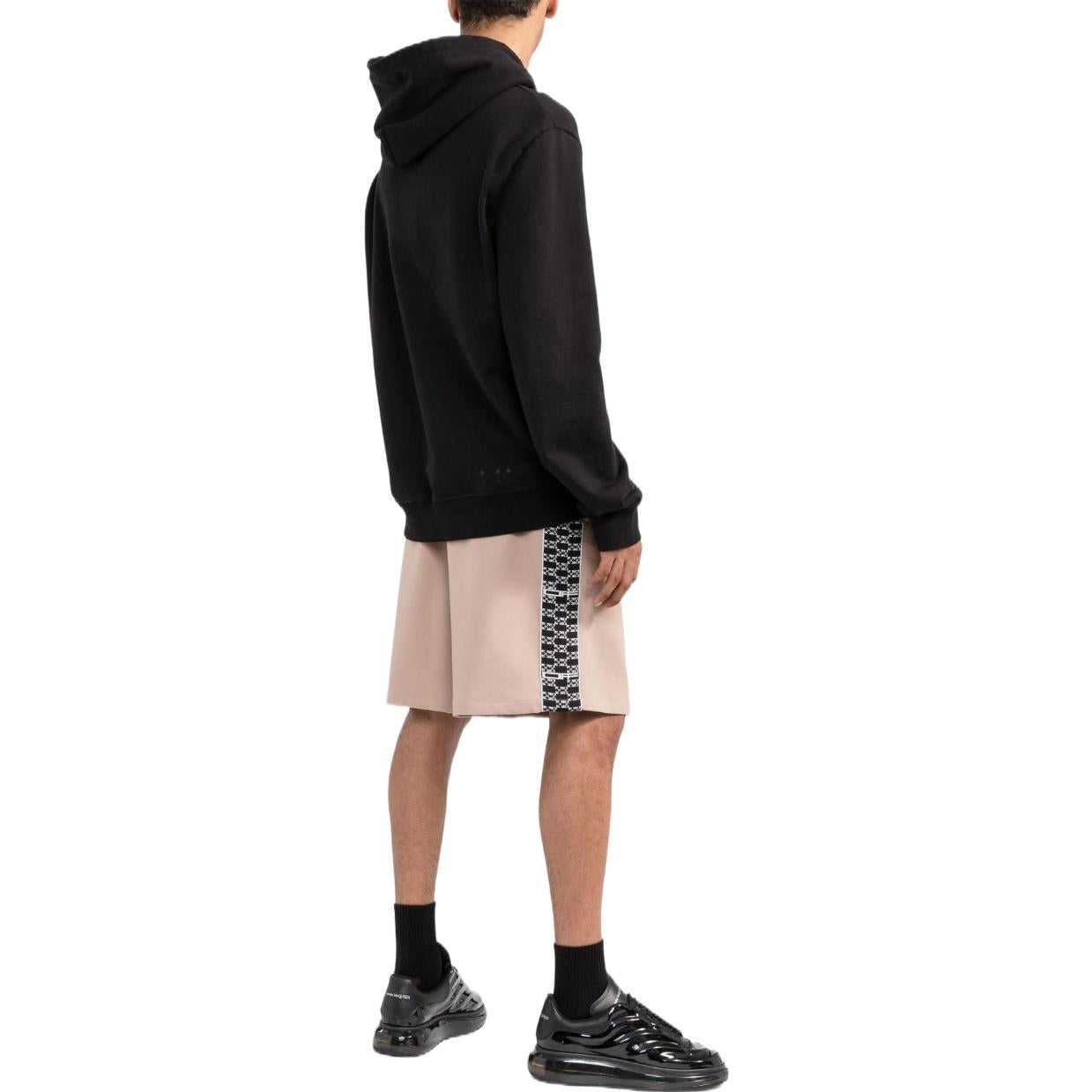 Image of Men's OFF-WHITE SS22 Solid Color Large Shorts Pink OMCB056S22FAB0016201