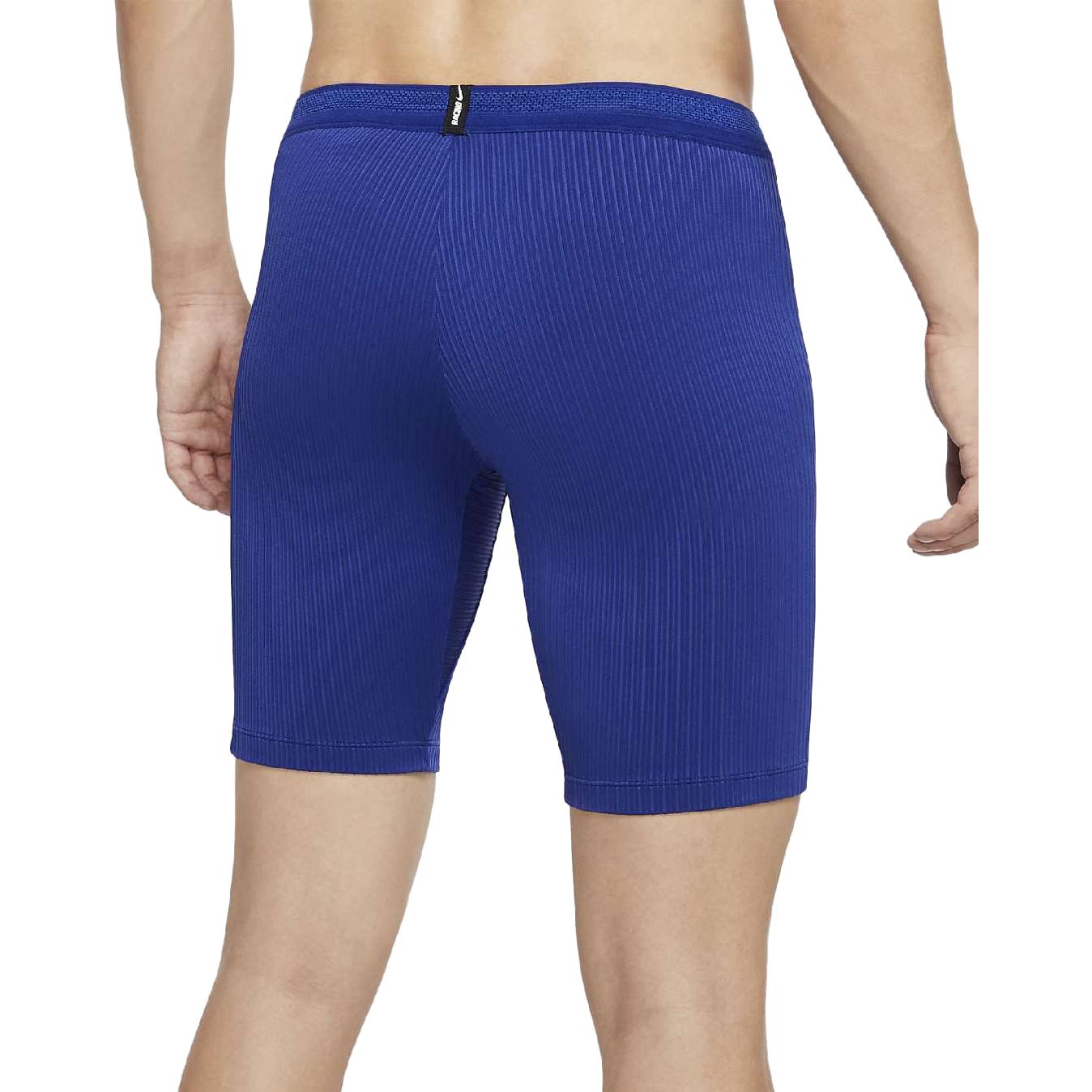 Image of Nike Dri-FIT ADV Team USA AeroSwift 1/2 Length Racing Tights 'Blue' CV0407-455