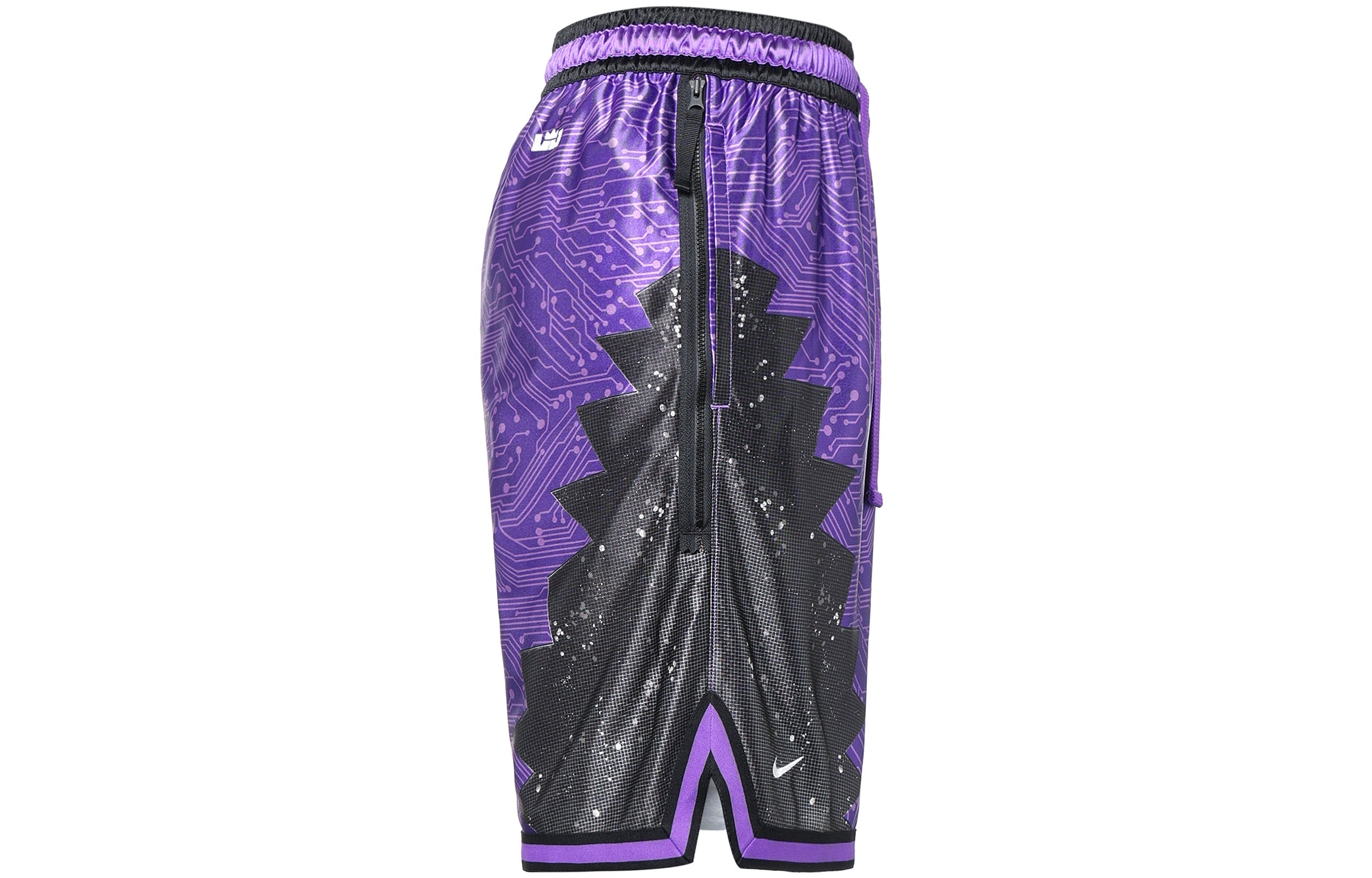 Nike x Space Jam:A New Legacy LeBron Basketball Shorts 'Purple' DJ3876-560