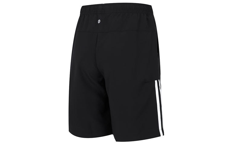 adidas Fi Lib Wvsh Contrasting Colors Stripe Training Sports Woven Shorts Black