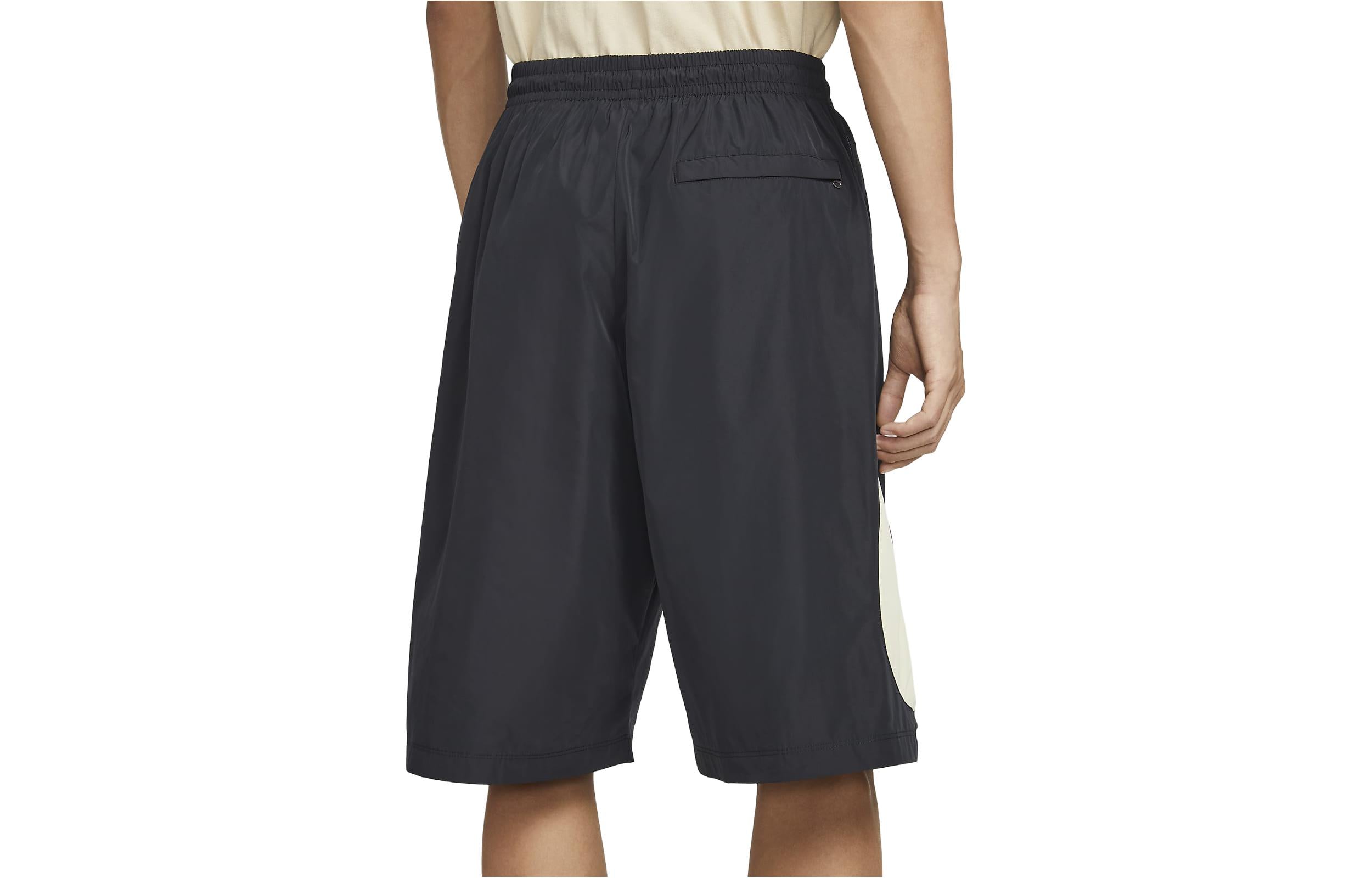 Image of Nike Swoosh Woven Shorts 'Black' FB7870-010