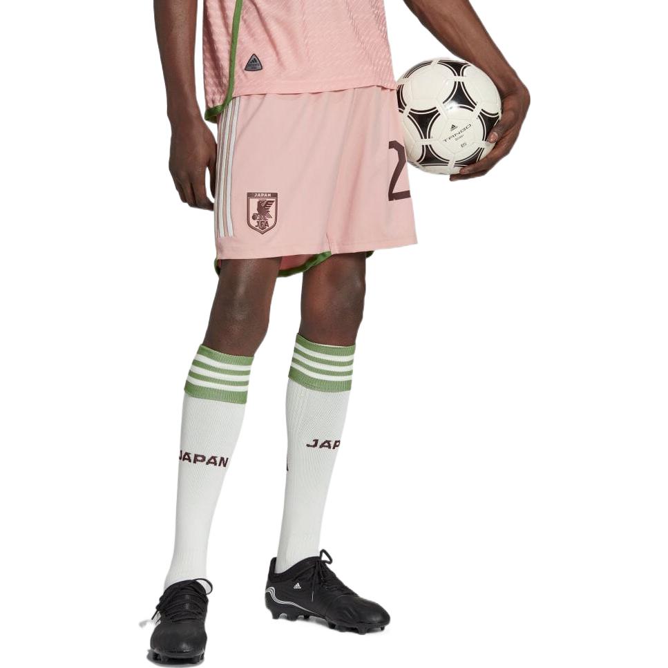 adidas Elastic Waistband Soccer/Football Shorts Men's Pink HS5799