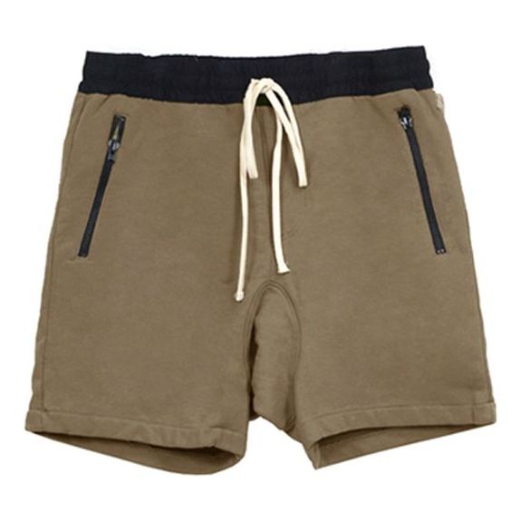 Image of Fear of God Essentials Drawstring Shorts Chinchilla FOGPALL-BR-01
