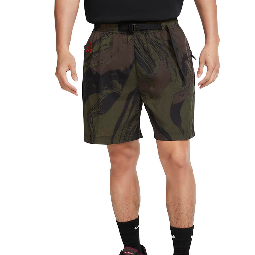 Nike ACG Mt Fuji Printing Sports Shorts Green Dark green CK9250-325