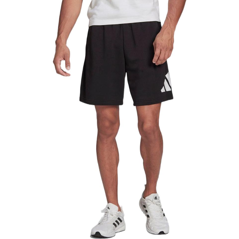 Men's adidas Logo Printing Drawstring Lacing Casual Shorts Japanese Version Blac