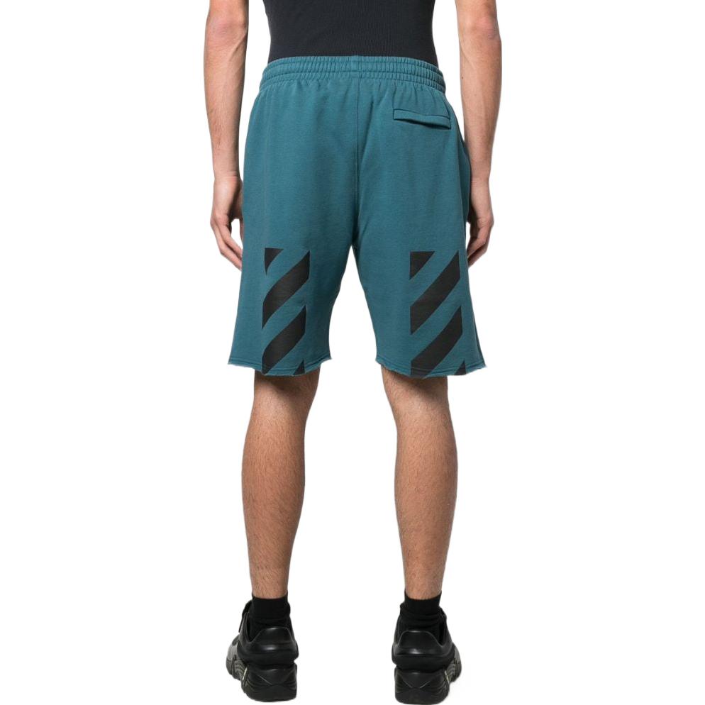 Image of Off-White Logo Track Pants 'Green' OMCI006S22FLE0034810