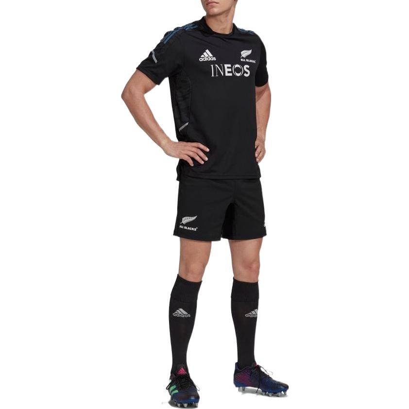 Men's adidas Rugby Home Logo Shorts Black HG7303