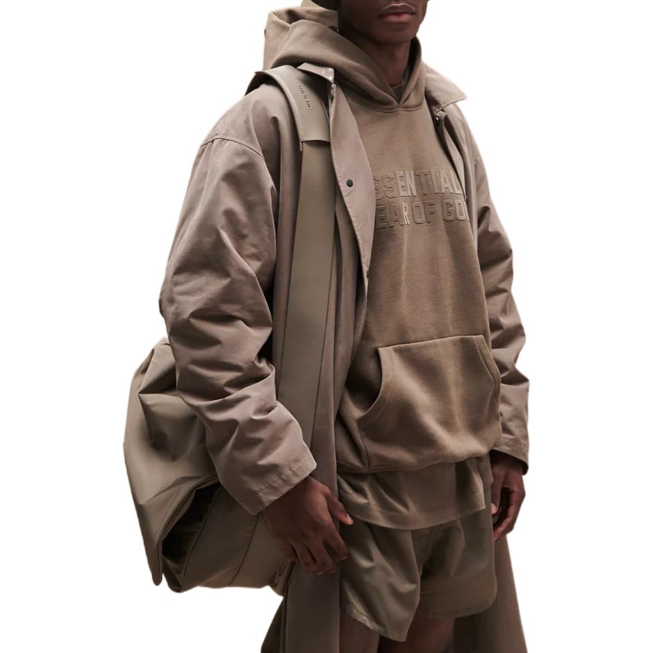 Image of Fear of God Essentials FW22 Dock Short Off Black FOG-FW22-703