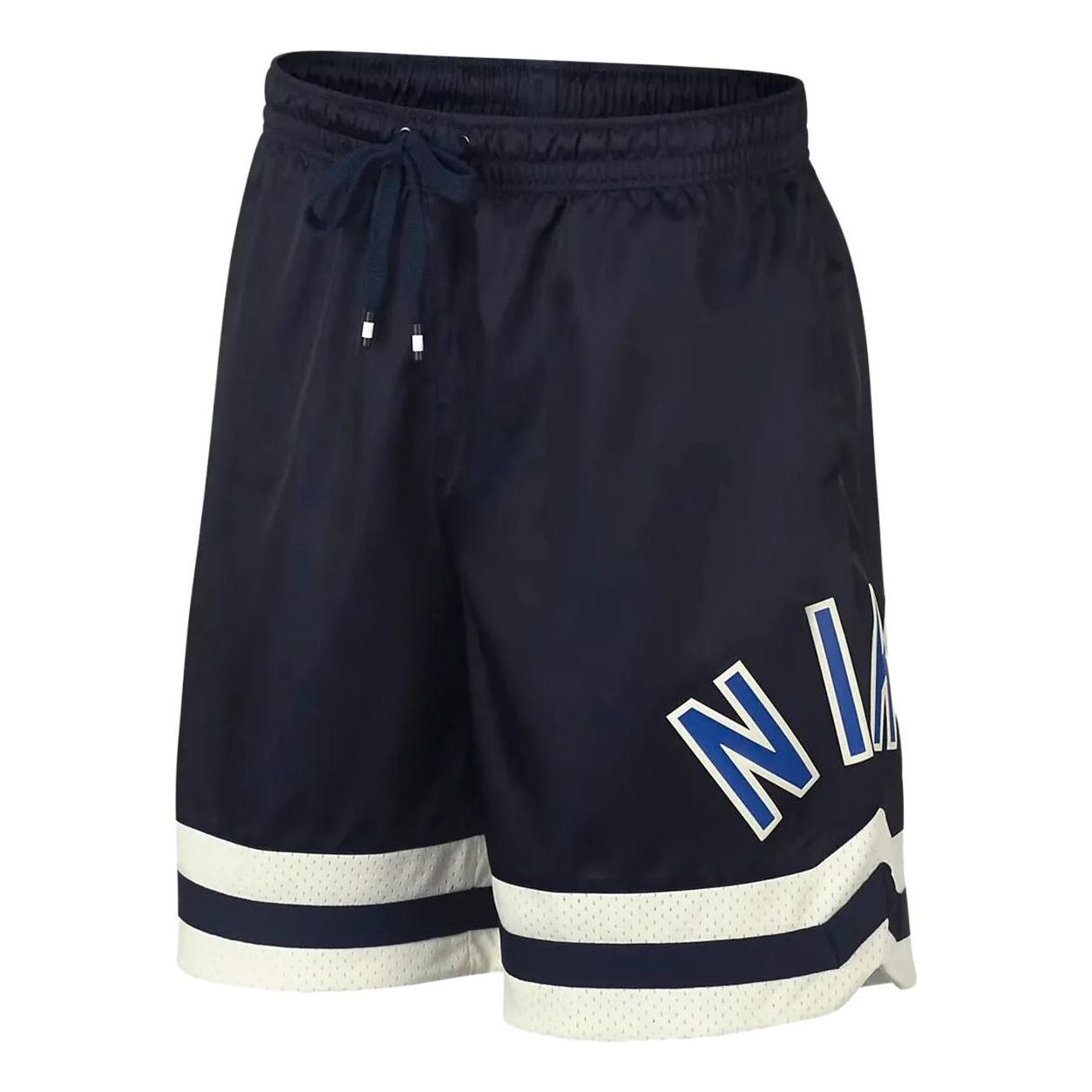 Image of Nike Air Satin Shorts 'Obsidian Blue' AR5600-451