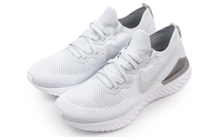 Image of Nike Epic React Flyknit 2 'Pure Platinum' BQ8928-004