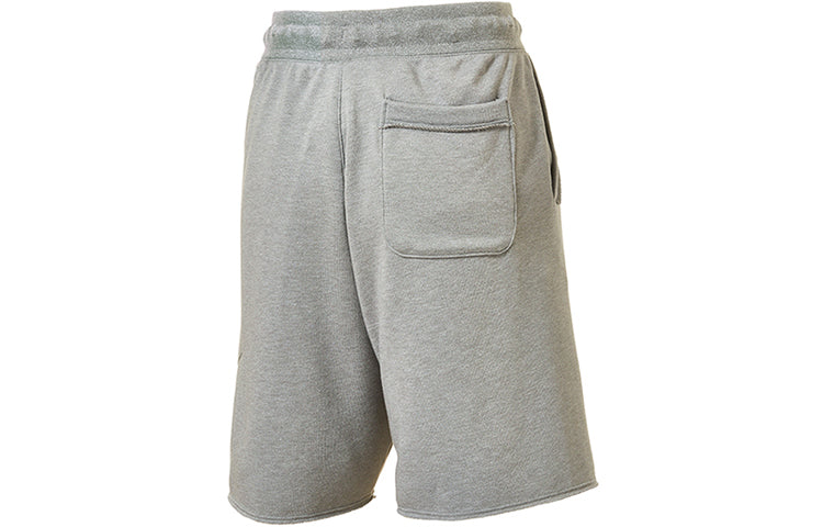 Image of Men's Nike Lacing Breathable Logo Sports Shorts Gray DM6817-029