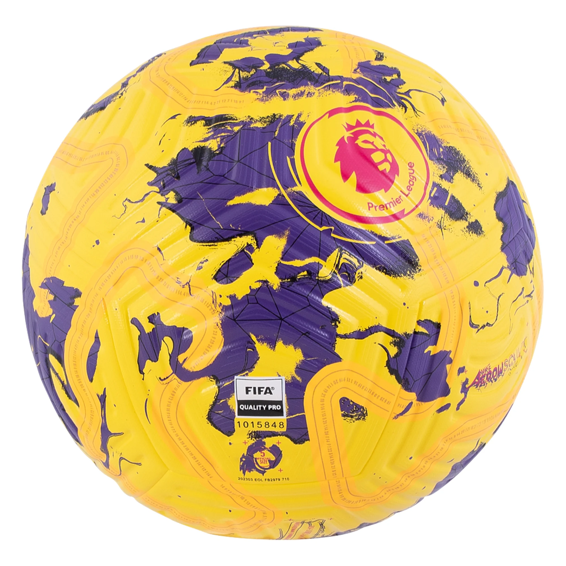 Nike Premier League Winter Flight Official Match Ball 23/24 (Yellow/Purple)