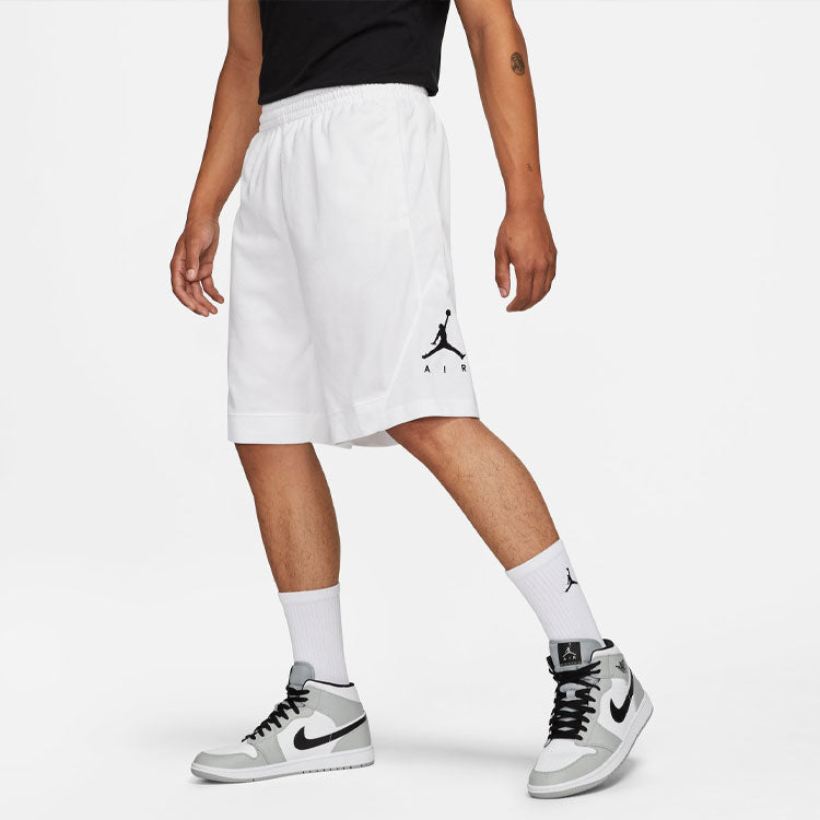 Image of Air Jordan Rise Striped Triangle Logo Pants Men's White BV5265-100