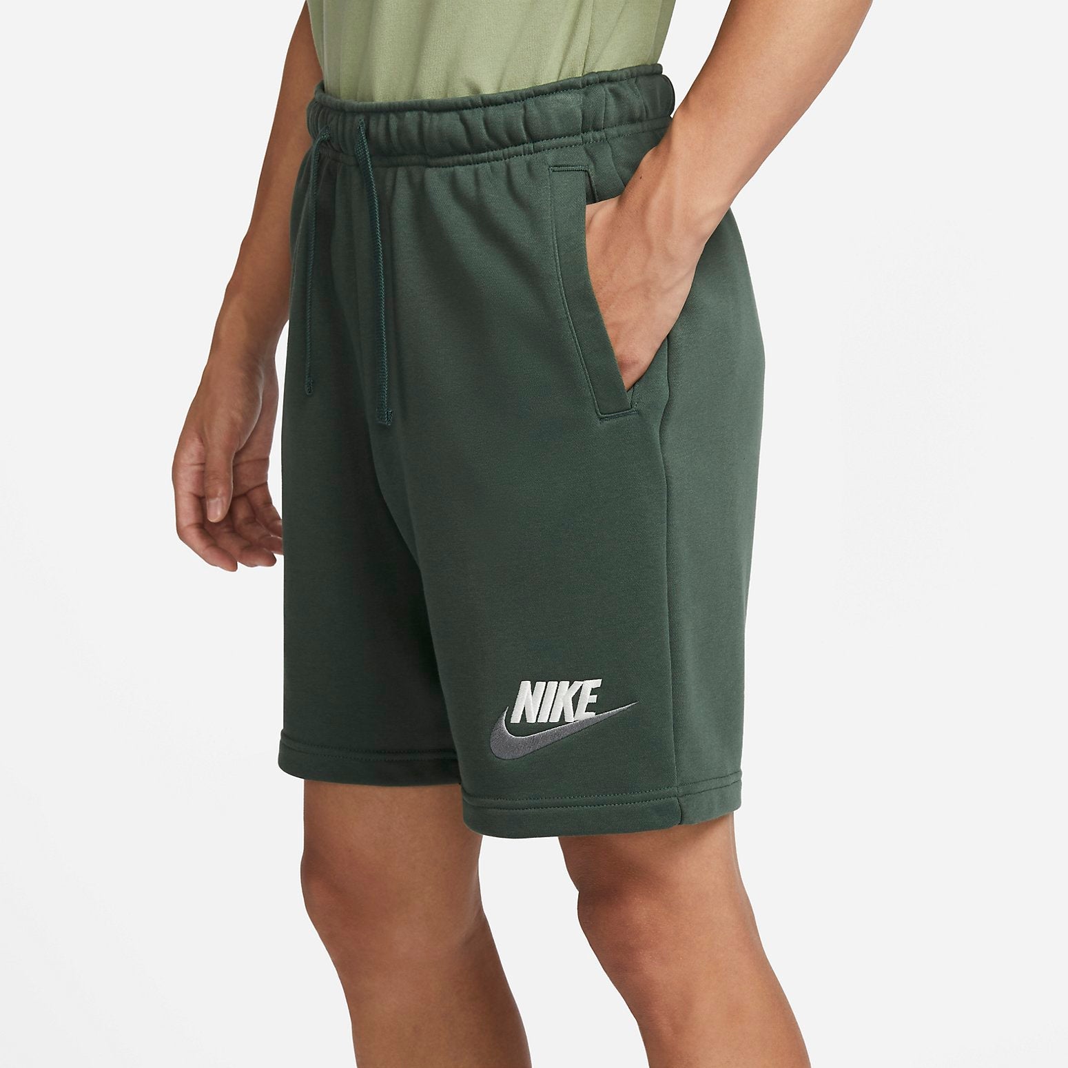 Image of Nike Sportswear Club Shorts 'Green' FB7796-323