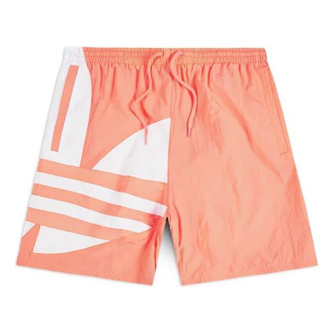Image of adidas originals Large Logo Sports Shorts Pink FM9899