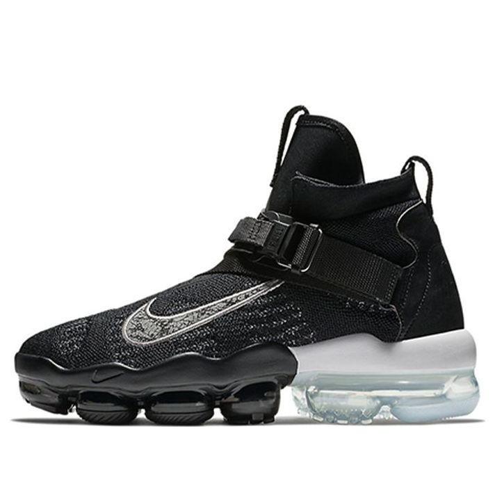 Nike Air VaporMax Premier Flyknit 'Black Metallic Silver' AO3241-002