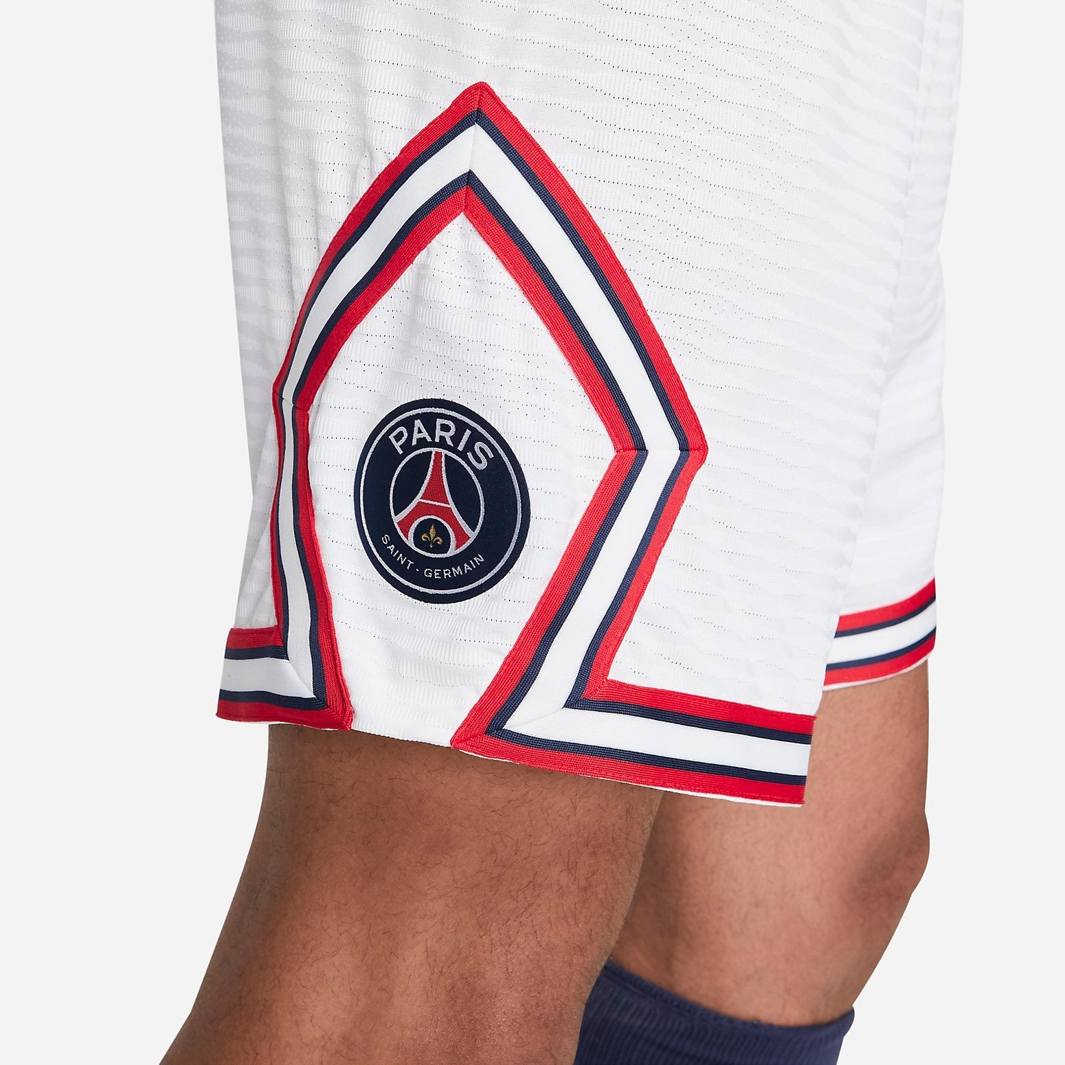 Image of Air Jordan Paris-Saint Germain 21/22 Fourth Vapor Match Short 'White' DH7472-100