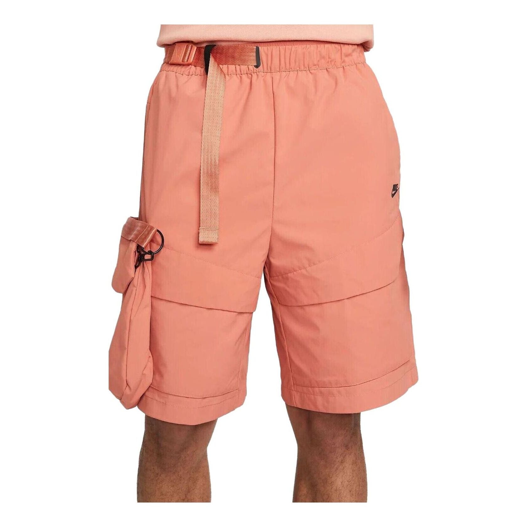 Image of Nike Sportswear Tech Pack Woven Unlined Cargo Shorts 'Orange' DM5592-827
