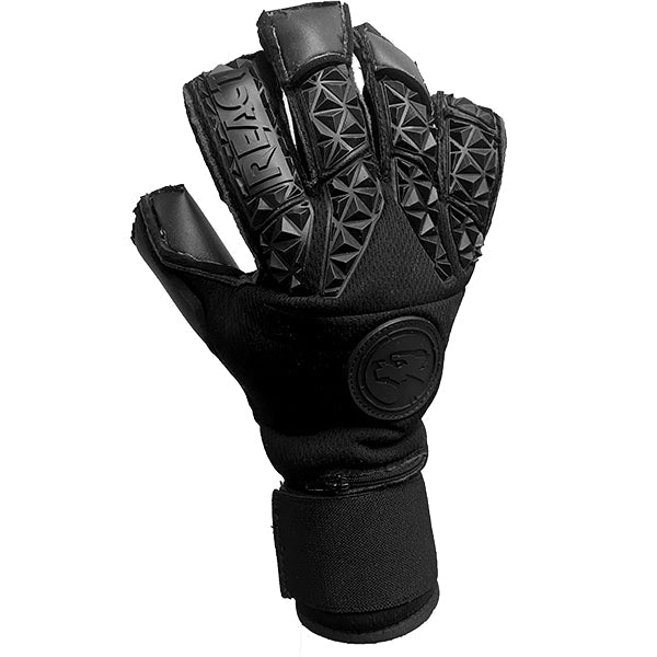 React Goalkeeping Blacked Out Diamond Goalkeeper Glove (Black/Black)