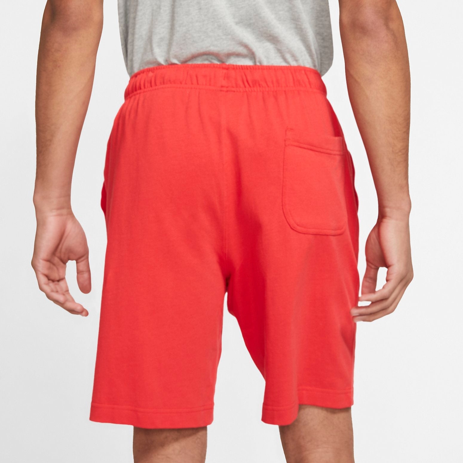 Image of Nike Sportswear Club Fleece Running Shorts 'Red' BV2772-658
