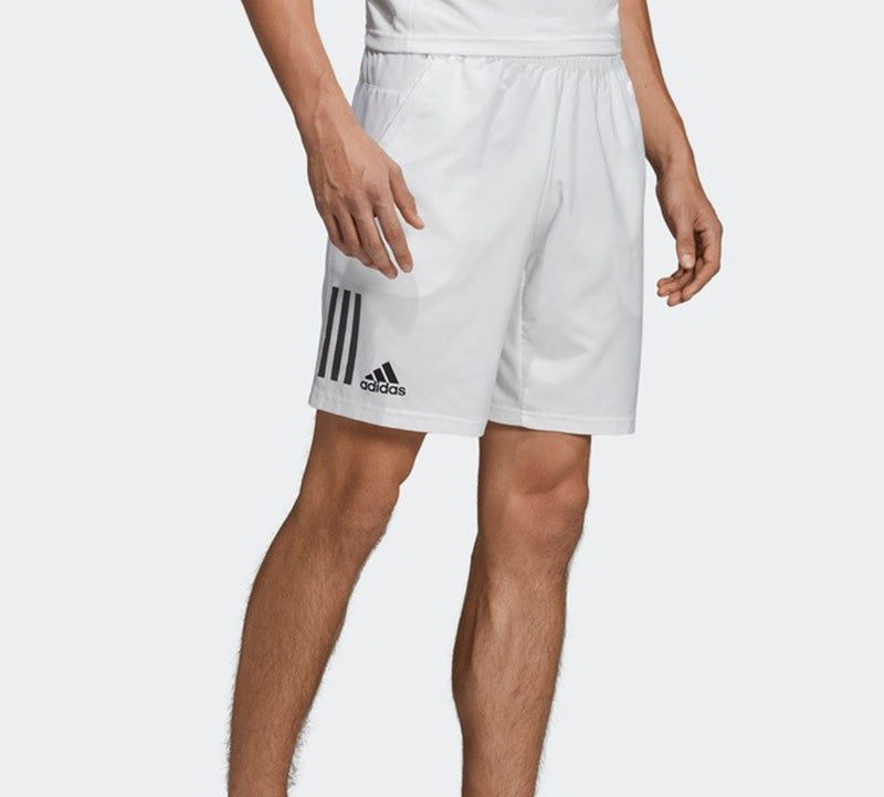 adidas Club 3STR Short Tennis Sports Breathable Shorts Asia Edition White DP0302