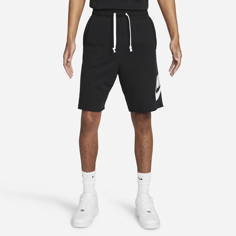 Men's Nike Lacing Breathable Logo Sports Shorts Black DM6817-010