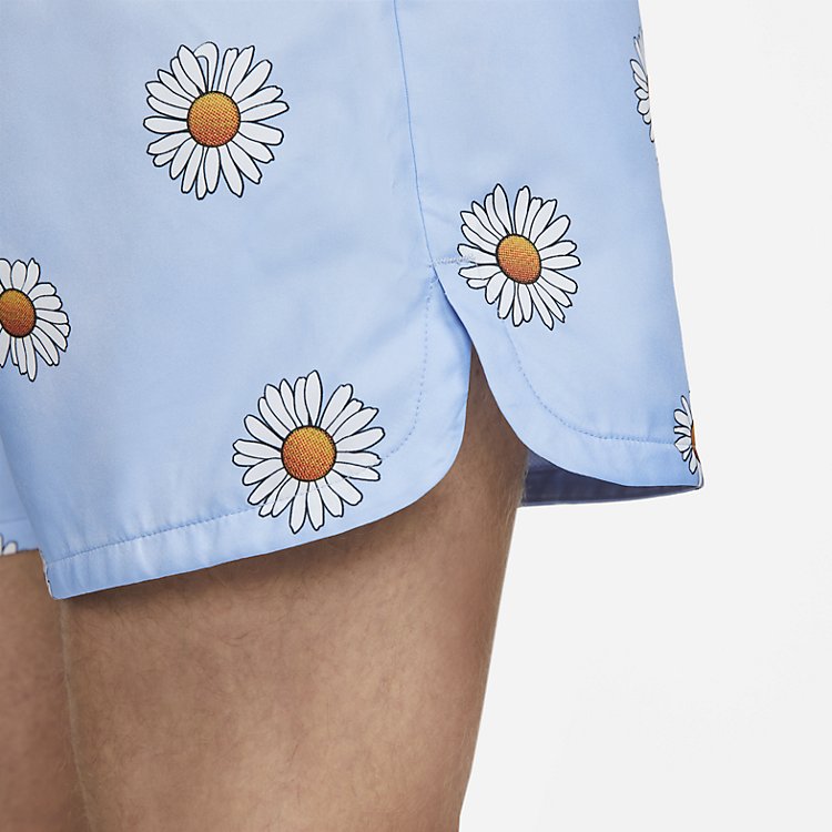 Nike Sportswear Sport Essentials+ Floral Shorts 'Light Marine White' DM6909-548