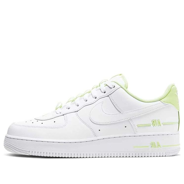 Image of Nike Air Force 1 '07 LV8 'Double Air Pack - White Barely Volt' CJ1379-101