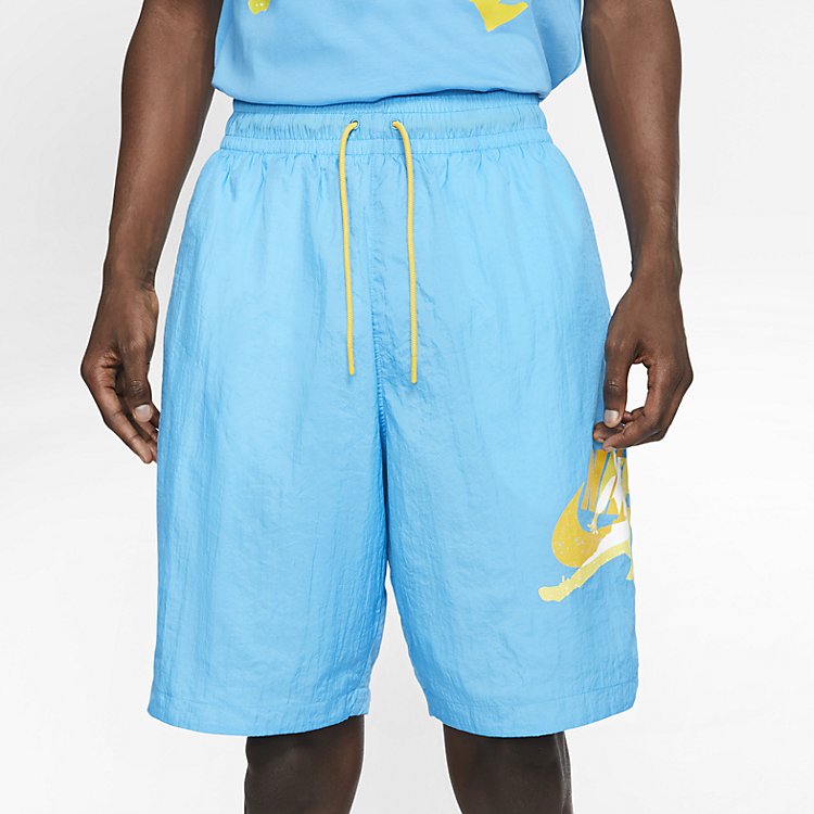 Image of Nike Jumpman 9' Poolside Shorts 'Equator Blue' CJ4668-482