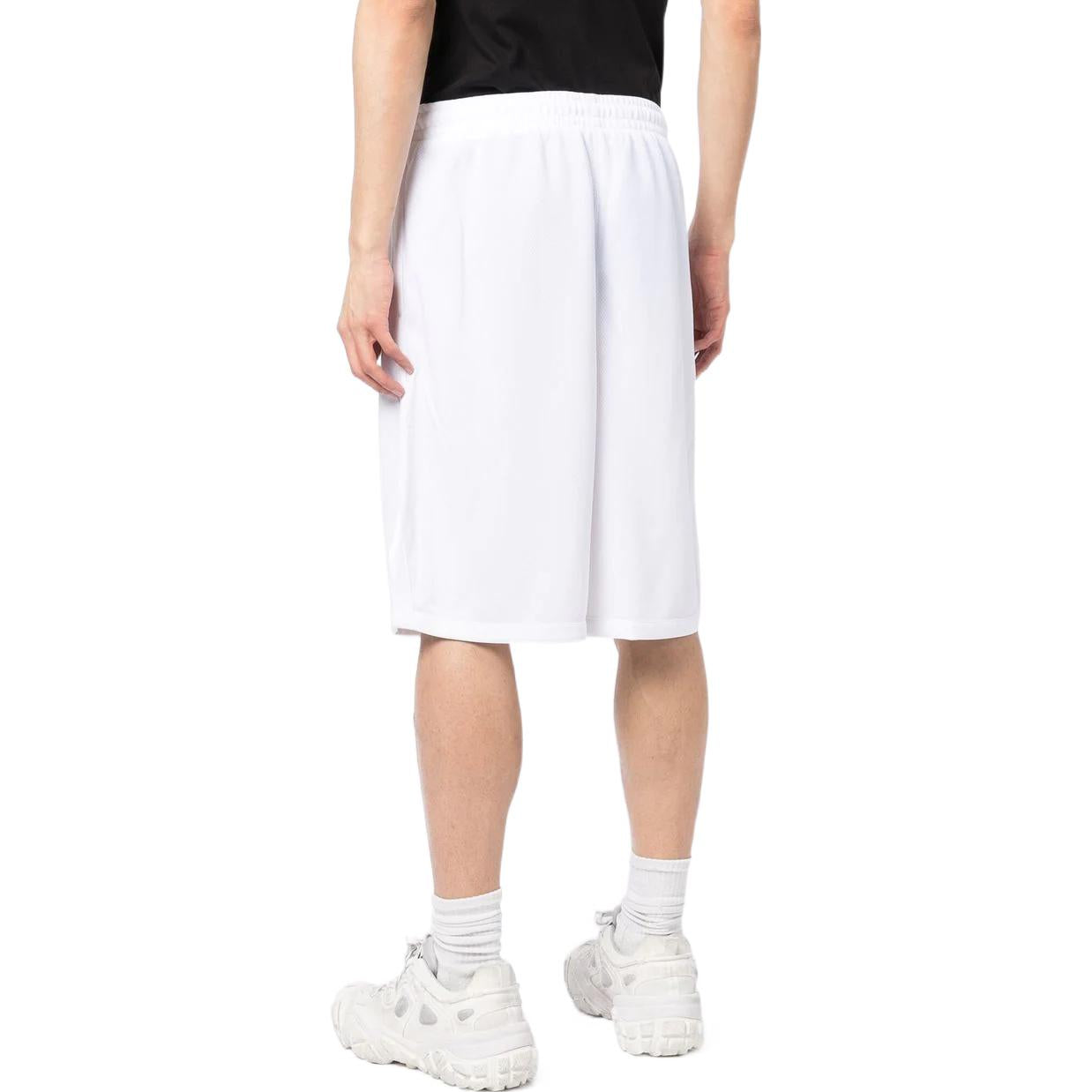 Image of Off-White Wave Outl Diagonal Mesh Shorts OMCB076F22FAB0011011
