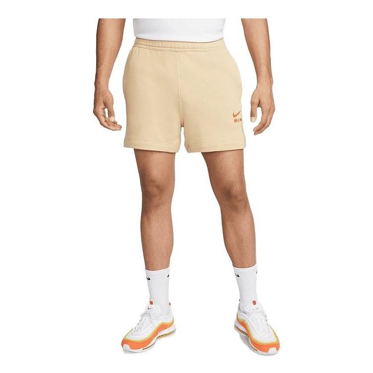 Image of Nike Sportswear Air French Terry Shorts 'Beige' DV9860-252