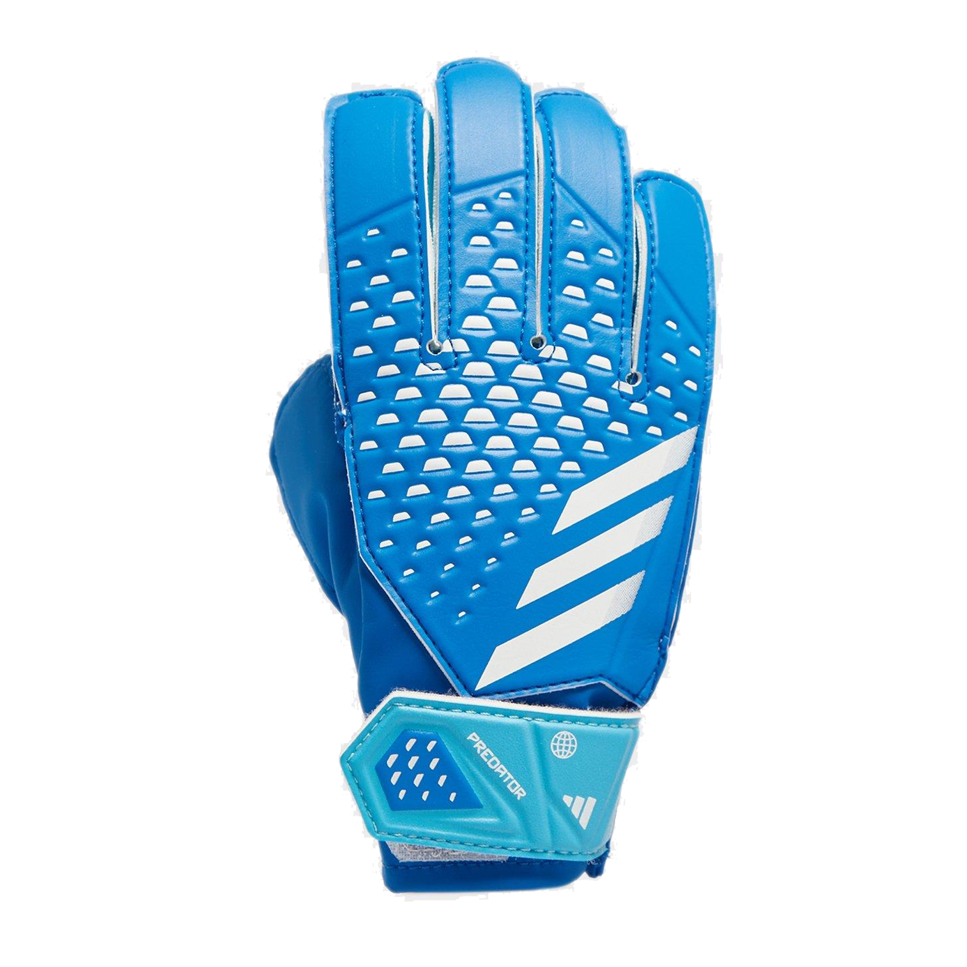 Adidas Jr. Predator Glove Training Goalkeeper Gloves (Blue/White)