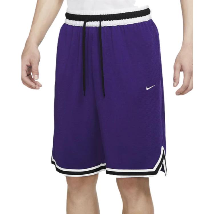 Image of Men's Nike DRI-FIT DNA Contrasting Colors Straight Shorts Purple DR7229-547